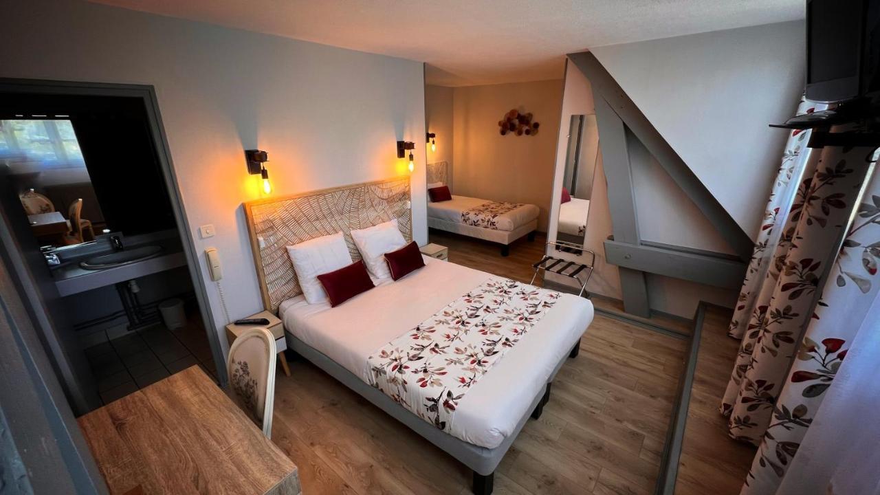 Logis Hotel Restaurant Des Voyageurs Tarnac Eksteriør billede